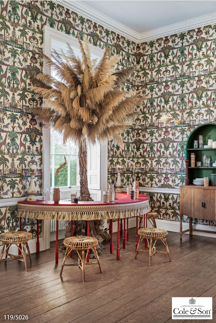 TECIDO（テシード） 輸入壁紙 クロス イギリス アニマル 動物