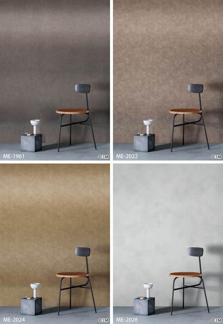 ［5mから販売 10cm単位］ 3M ダイノック 粘着フィルム 122cm巾 メタル ME1961 ME2022 ME2023 ME2024 ME2025 ME2026 ME2027 ME2172 ME2554 ME2559 ME2560 ME2561 | 3M | 23