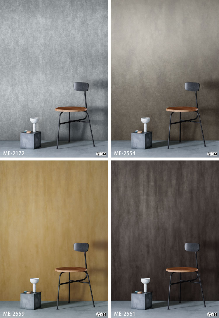 ［5mから販売 10cm単位］ 3M ダイノック 粘着フィルム 122cm巾 メタル ME1961 ME2022 ME2023 ME2024 ME2025 ME2026 ME2027 ME2172 ME2554 ME2559 ME2560 ME2561 | 3M | 24