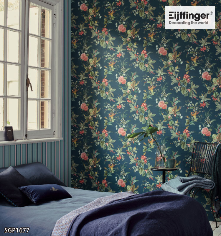 サンゲツ XSELECT 輸入壁紙 オランダ Eijffinger 花柄 植物