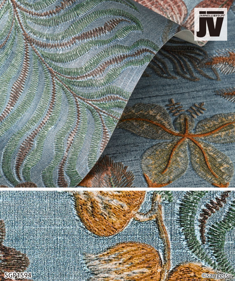 サンゲツ（SANGETSU） 輸入壁紙 Jardin Tropical 100.5cm巾 草木