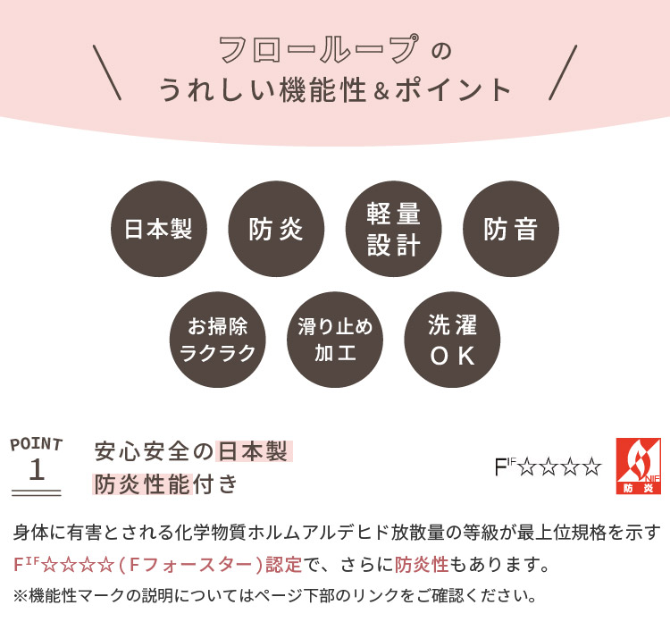 スミノエ 防音 住宅用 タイルカーペット フローループ 40×40cm 洗濯機