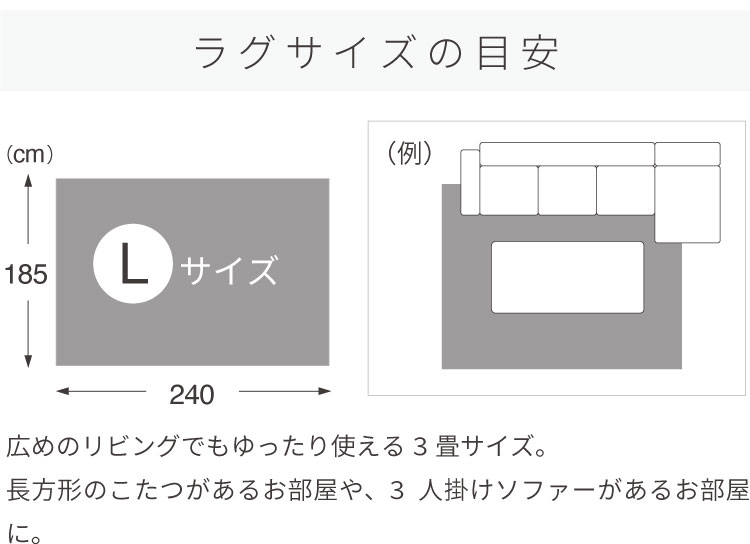 スミノエ 大特価！ ラグ フィルナス Lサイズ 防ダニ ホットカーペット