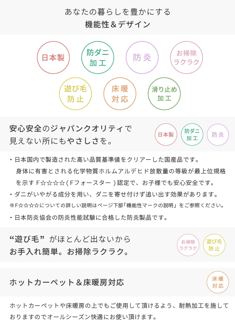 mm になります。 スミノエ ラグ オンブレー Lサイズ 防炎 防ダニ ホットカーペット対応