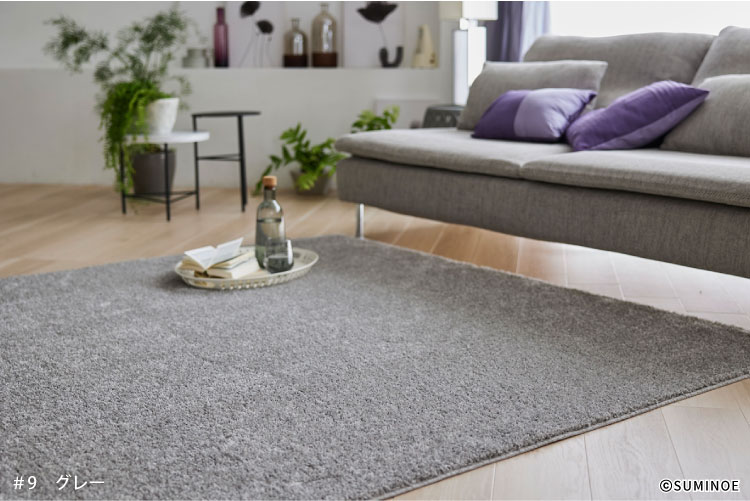 スミノエ 大特価！在庫限り ラグ ルフレ M 190×190cm 約 2畳