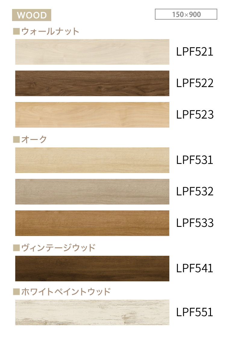 【サンプル 専用ページ】東リ LAY フローリング ピタフィー PITAFI 吸着式 ビニル床タイル フロアタイル 全12色 カットサンプル 関連画像2