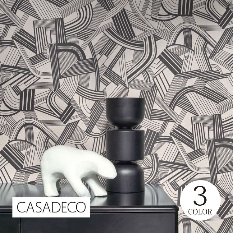 TECIDO 輸入壁紙 テシード フランス製 CASADECO 幾何学模様 パターン 