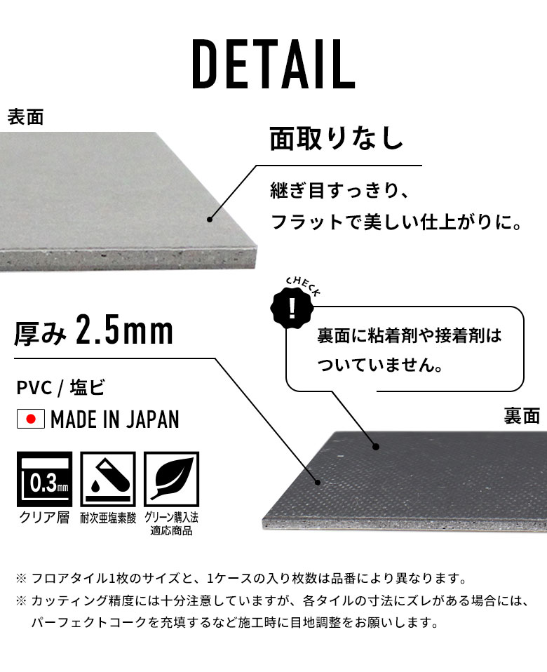 クッションフロアより高い耐久性で置くだけフローリングよりリーズナブル