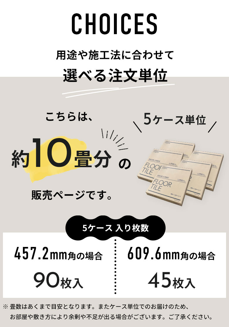 人気フロアタイルシリーズ モルタル＆コンクリート