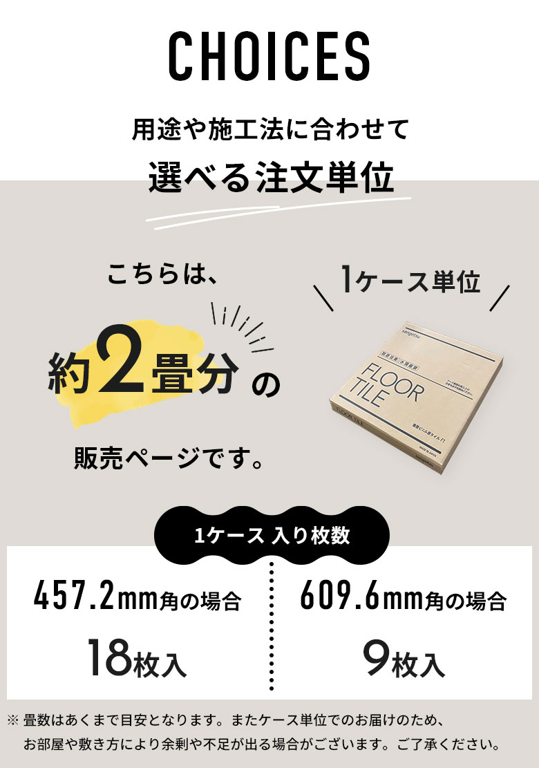 人気フロアタイルシリーズ モルタル＆コンクリート