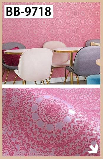 壁紙 激安卸販売新品 のり付き アジアン クロス エキゾチック 羽 壁紙の上から貼れる壁紙 Diy おしゃれ 生のり付き 壁