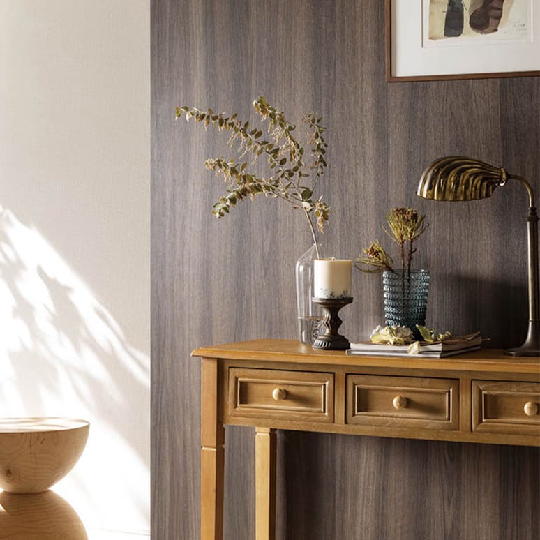 サンゲツ（SANGETSU） 壁紙 のり付き 「スリット壁紙 ミミなし」 木目