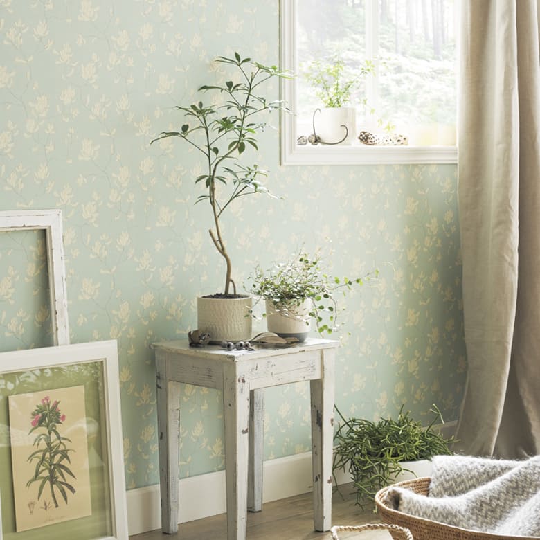 サンゲツ（SANGETSU） 壁紙 のり付き ボタニカル フラワー 花柄 クロス