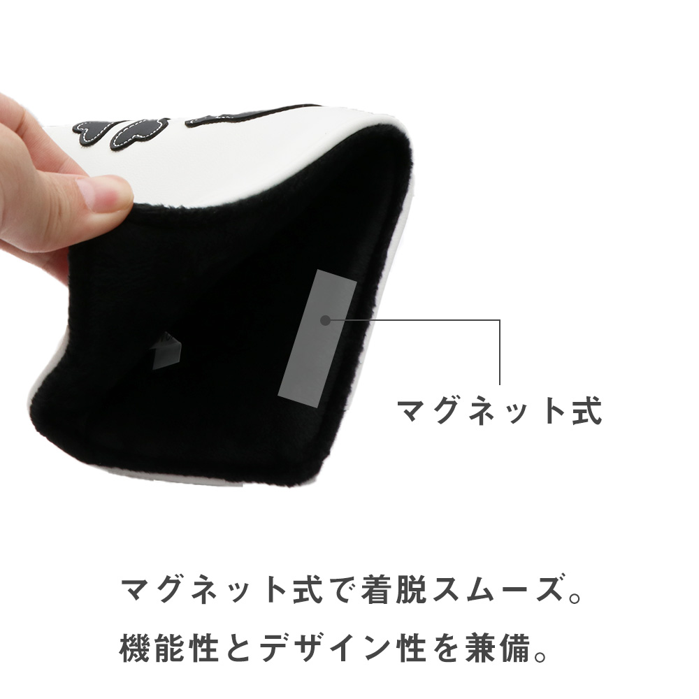パターカバー ピンタイプ マレット ヘッドカバー ピン型 …