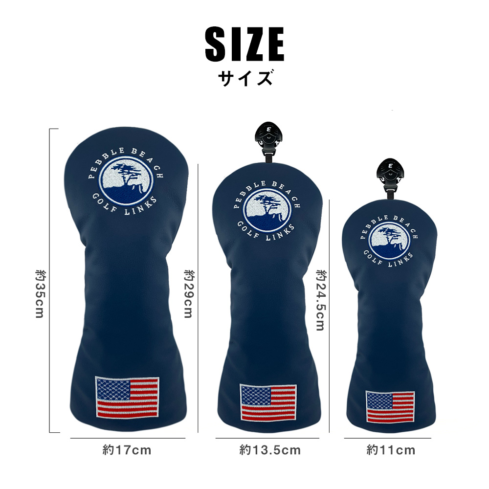 ヘッドカバー ドライバーカバー ゴルフセット ウッド FWカバー
