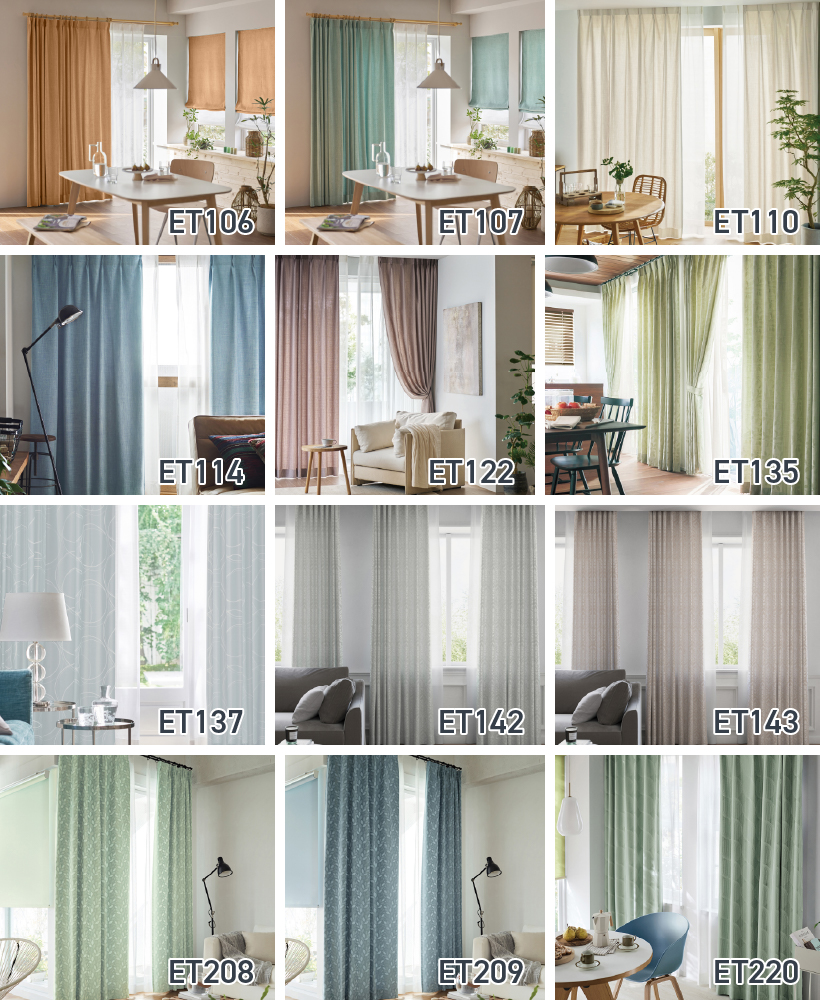 カーテン 北欧デザイン おしゃれ 洗えるオーダー ドレープ リリカラ