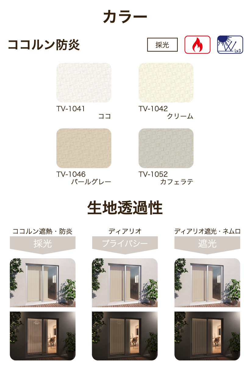 立川機工 バーチカルブラインド カーテンレール取付可能 穴あけ不要