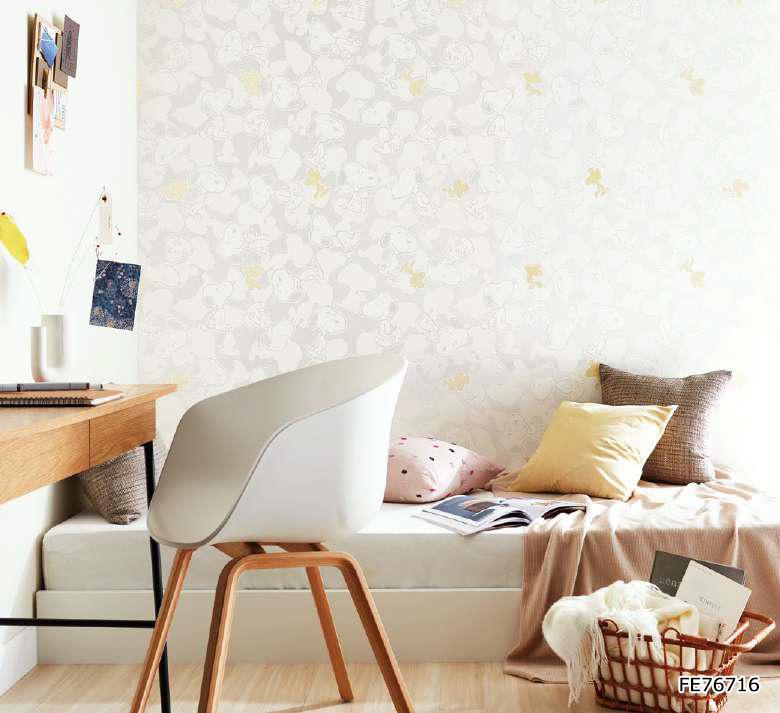 スヌーピーです。 サンゲツ 【＊送料無料(わEX便)】のり付き壁紙 ファイン 2023-2026