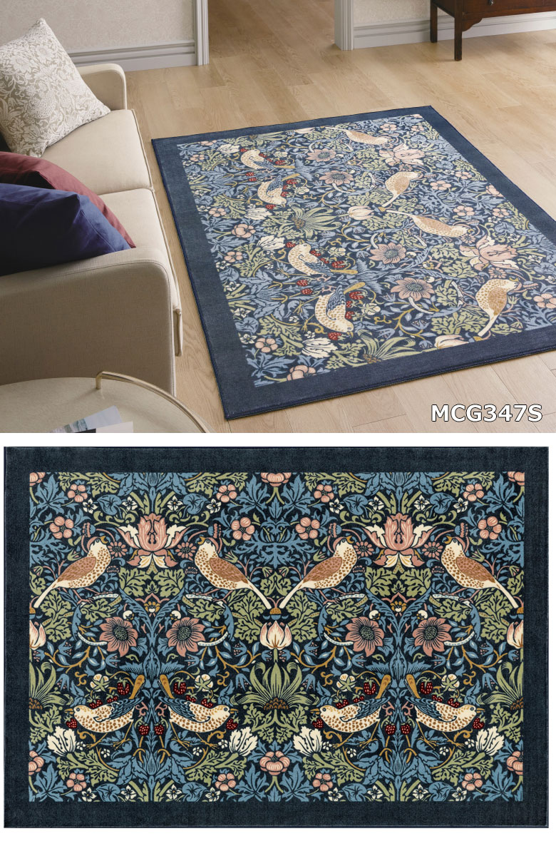 ストロベリーレッド　90×70 フローラル　パッチワーク　トルコヴィンテージラグ レッド草花柄ヴィンテージラグ トルコラグ 赤 ラグ・カーペット