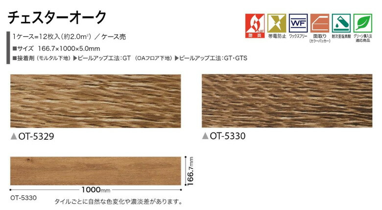 サンゲツ（SANGETSU） 【送料無料】【わEX対応】 OTタイル vol.10 置