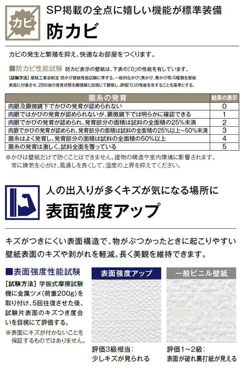 壁紙 のり付き壁紙 クロス サンゲツ SP2021-2023 量産タイプ SP2898