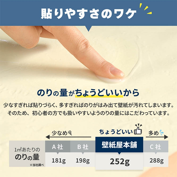 壁紙屋本舗 壁紙 黒 のり付き ブラック おしゃれ 無地 巾約92cm × m