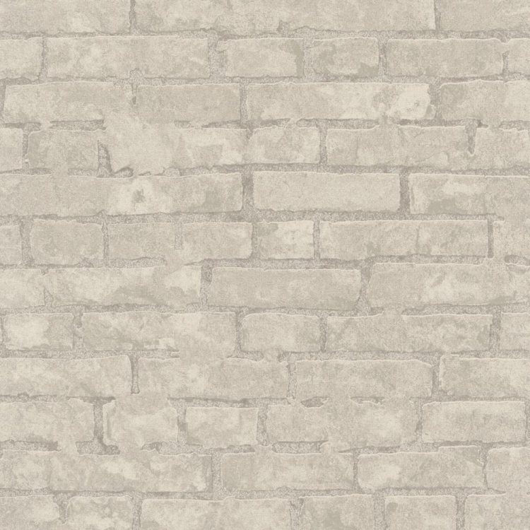 壁紙 おしゃれ はがせる壁紙 張り替え グレー レンガ 煉瓦 34613 表面が粘土と天然成分でできたリアルな質感の壁紙｜kabegamiya-honpo｜05