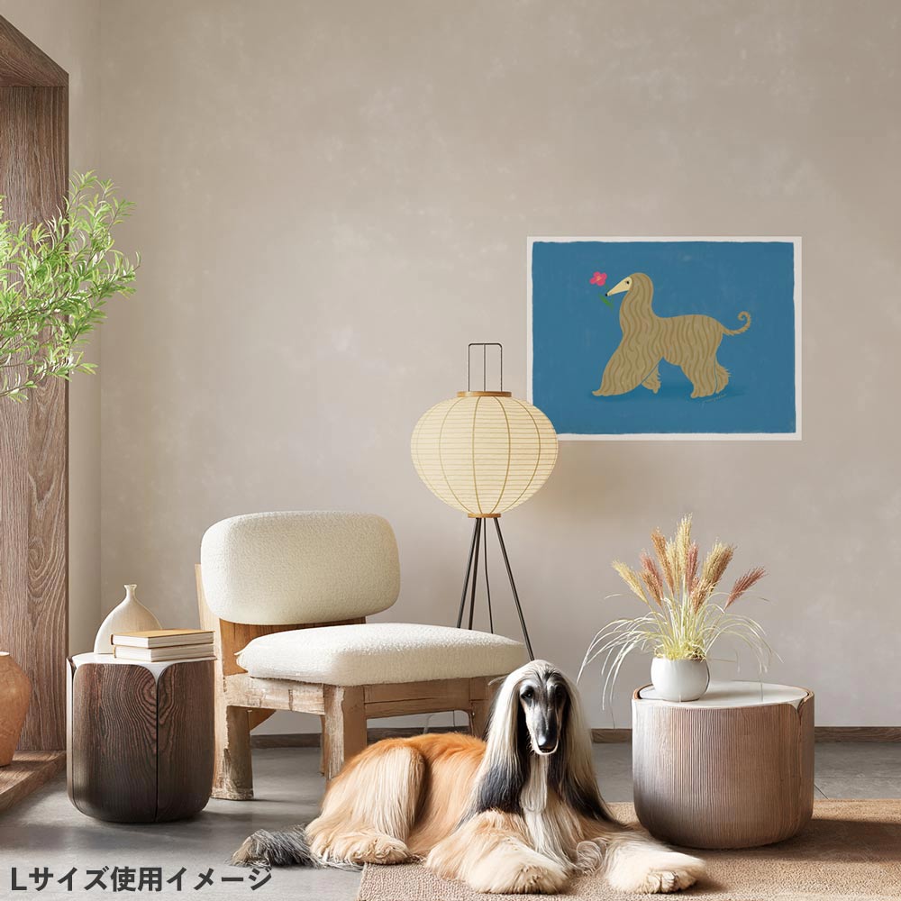 ポスター 犬 いぬ 特大 大きい アートポスタ...の詳細画像2