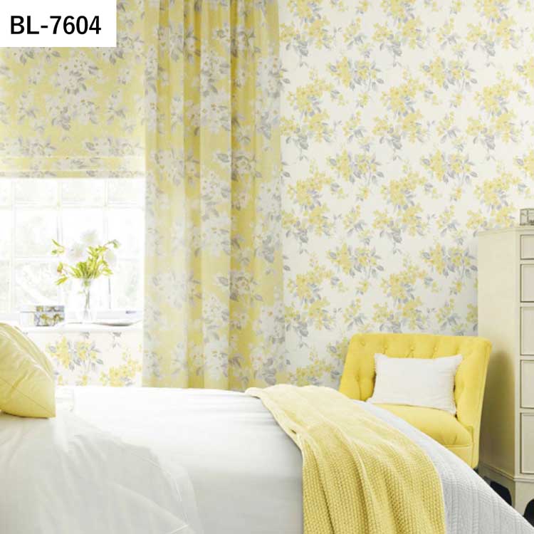 ローラアシュレイUK製壁紙　レモン/イエロー　新品未開封1本から ローラアシュレイUK製壁紙 レモン/イエロー 新品未開封1本から