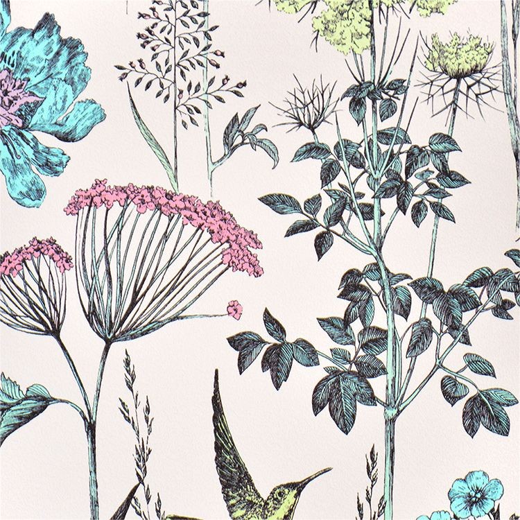 壁紙 サンプル ボタニカル 花柄 12品番 植物 フェイク グリーン 値引き