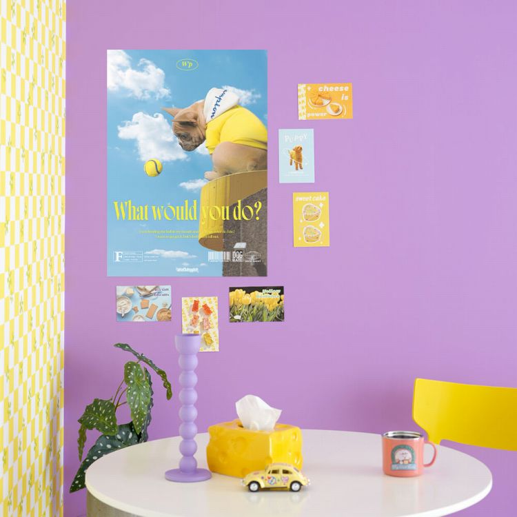 壁紙屋本舗 アート ポスター おしゃれ はがせる のりなし インテリア