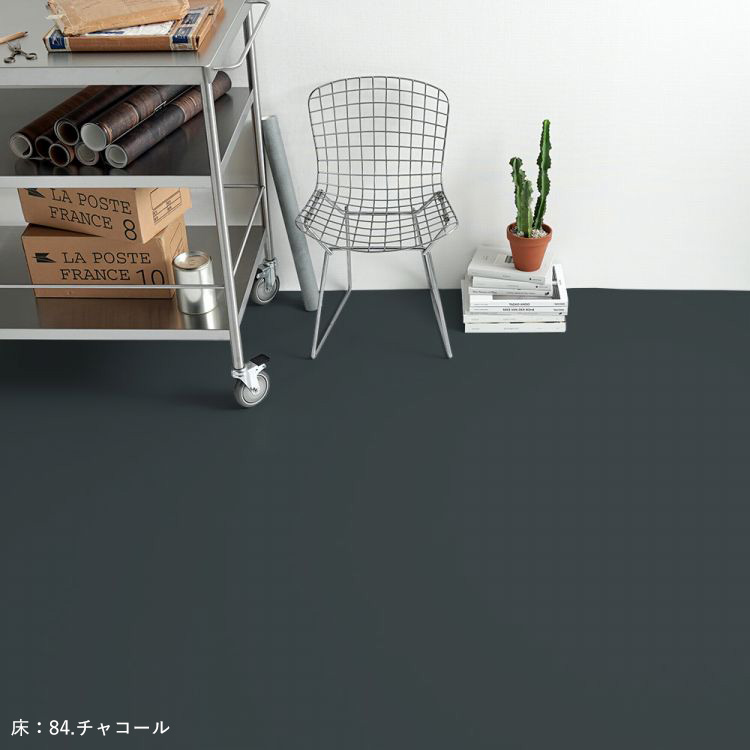 はがせる 床 シート 粘着 フロアシート 無地 モノトーンカラー 巾65cm×3m ハッテミーフロア パレット 床用 リメイクシート トイレ 玄関 キッチン 賃貸 キズ防止 | 壁紙屋本舗 | 17