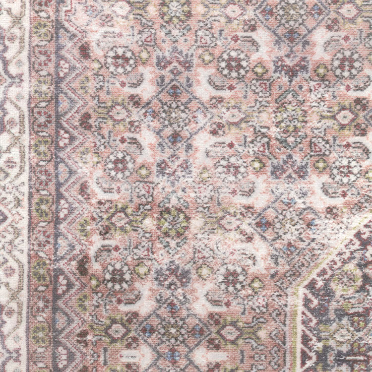 壁紙 はがせる パッチワーク壁紙 Hattan Shabby Carpet ハッタン シャビー じゅうたん アンティーク 約45cm×45cm×6枚 再湿タイプ｜kabegamiya-honpo｜02