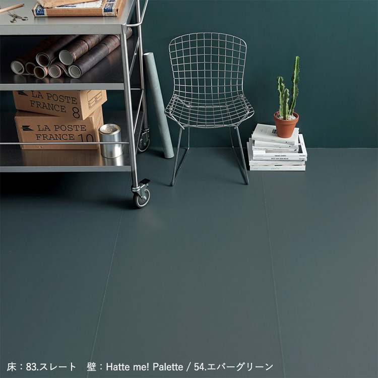 はがせる 床 シート 粘着 フロアシート 無地 モノトーンカラー 巾65cm×3m ハッテミーフロア パレット 床用 リメイクシート トイレ 玄関 キッチン 賃貸 キズ防止 | 壁紙屋本舗 | 15