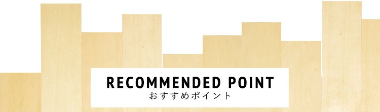 オススメポイント タイトル