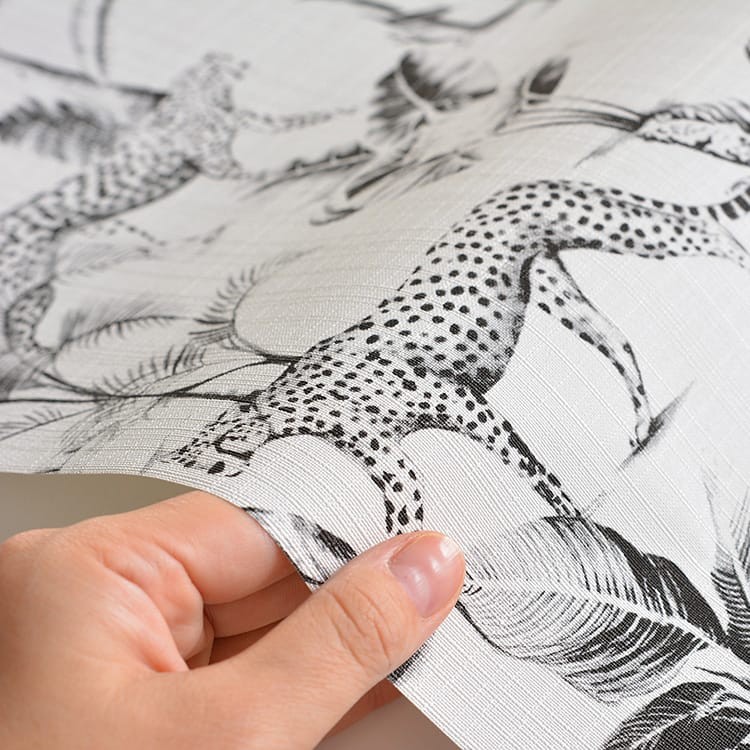 壁紙　クロス　リーフ柄　rasch ラッシュ　葉　ボタニカル　ホワイト　グレー 壁紙 クロス リーフ柄 rasch ラッシュ 葉 ボタニカル ホワイト