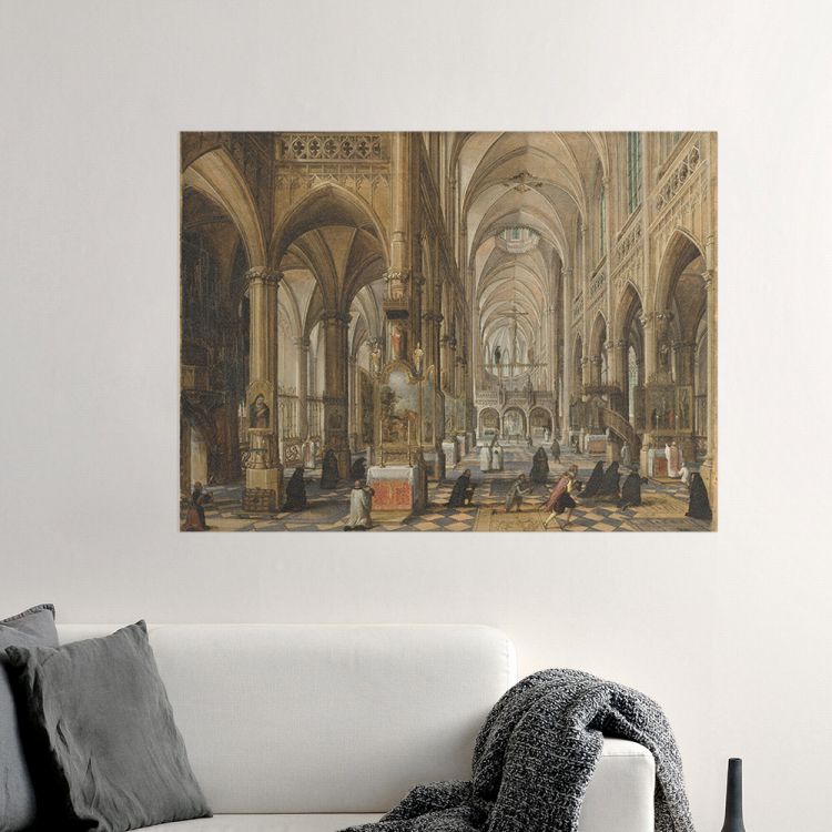 Hattan はがせる アートポスター インテリア Lサイズ 90×67 絵画