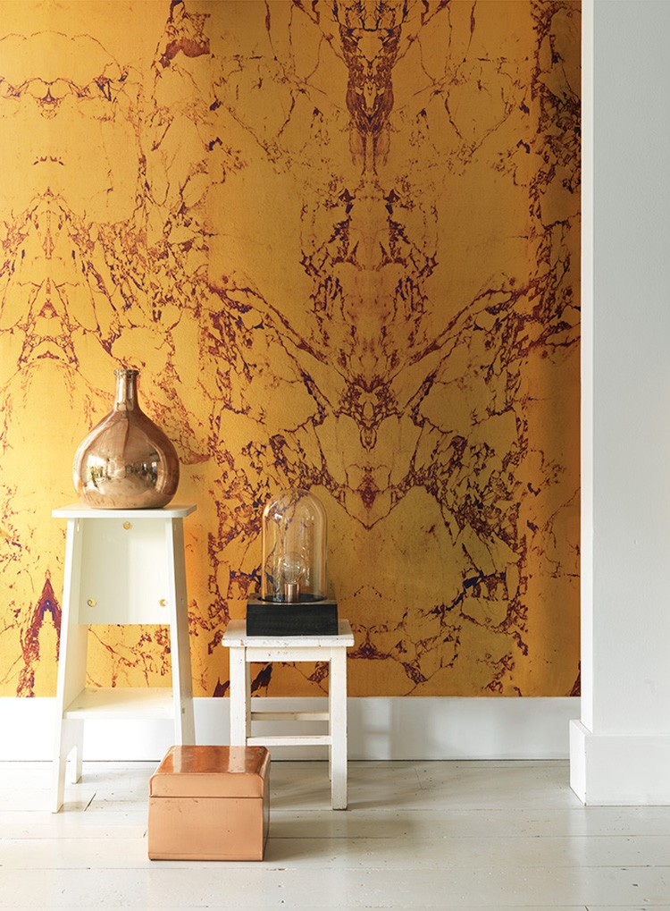 輸入壁紙 NLXL MATERIALS WALLPAPER BY PIET HEIN EEK 大理石 ゴールド PHM-80 PHM-81