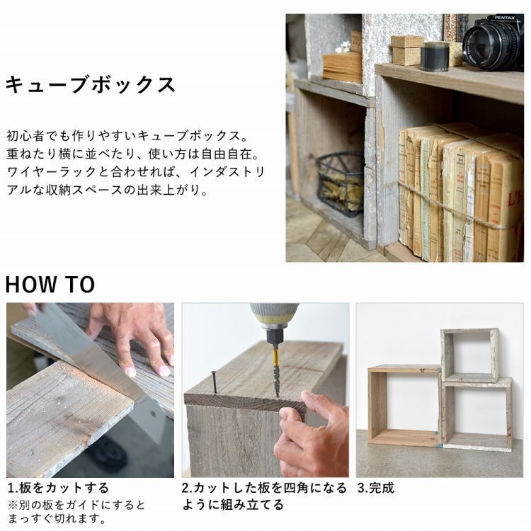 キューブボックスhowto