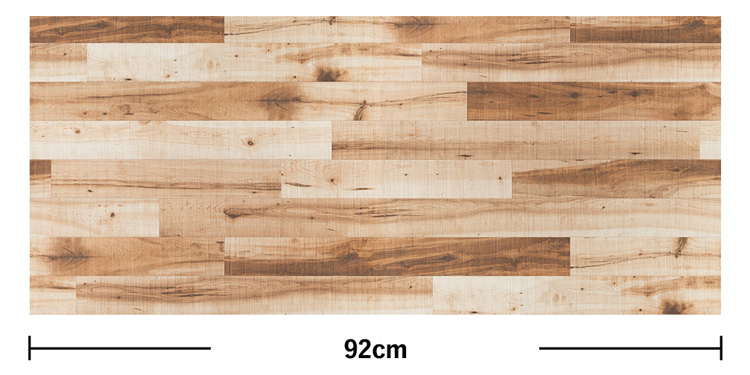 壁紙 のり付 木目調 ヴィンテージ ウッド 壁紙の上から貼れる クロス 壁紙15ｍセット 施工道具とマニュアル付き - 17