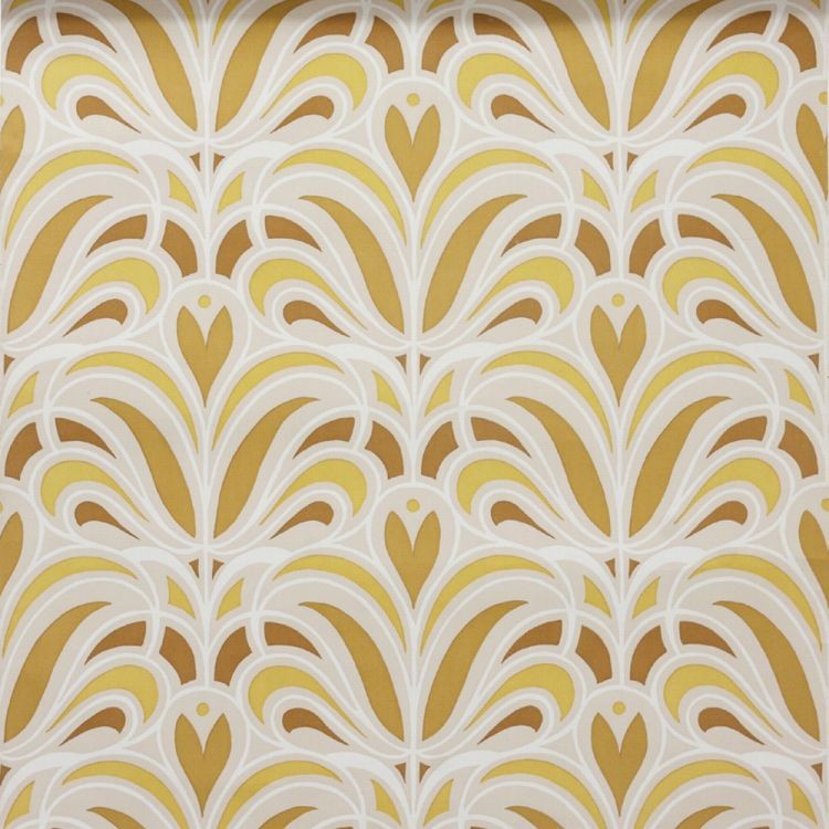 輸入壁紙 Vintage Wallpaper / WD-16 ヴィンテージ レトロ 幾何学 茶色
