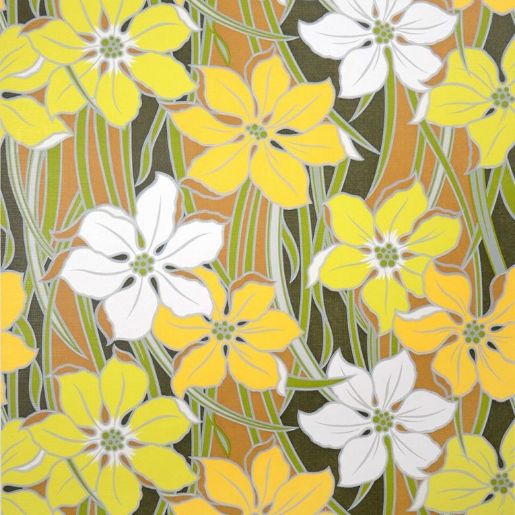 輸入壁紙 Vintage Wallpaper / WD-183 ヴィンテージ レトロ 花柄