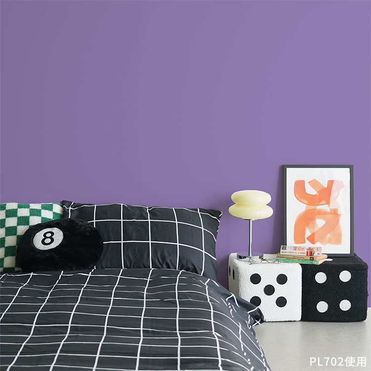 壁紙屋本舗 サンプル 壁紙 壁紙の上から貼る壁紙 紫 パープル おしゃれ