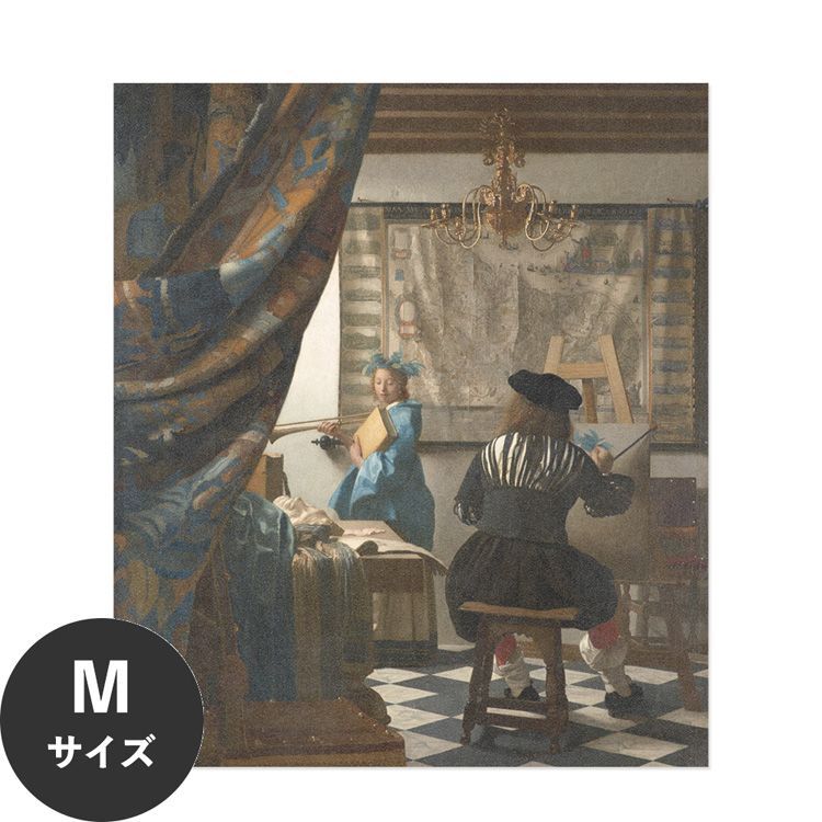 �������œ\��� �͂����� �A�[�g�|�X�^�[ �t�F�����[�� ���� �G�� M�T�C�Y 45x52cm ����OK Hattan Art Poster �n�b�^���A�[�g�|�X�^�[ �t���[���Ȃ� HP-00166