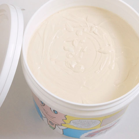 壁紙の上からそのまま塗れるDIY用天然塗り壁材 「ひとりで塗れるもん」22kg缶 |  | 02