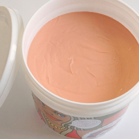 壁紙の上からそのまま塗れるDIY用天然塗り壁材 「ひとりで塗れるもん」22kg缶 |  | 06