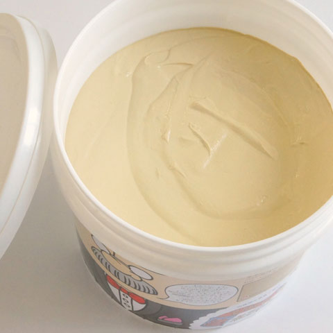 壁紙の上からそのまま塗れるDIY用天然塗り壁材 「ひとりで塗れるもん」22kg缶 |  | 08