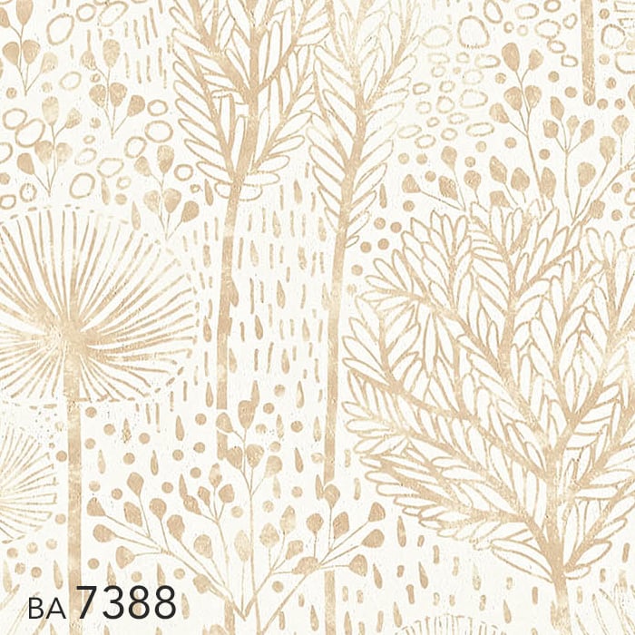 シンコール 壁紙 クロス のり無し BIGACE フラワー 巾92.5cm BA7388