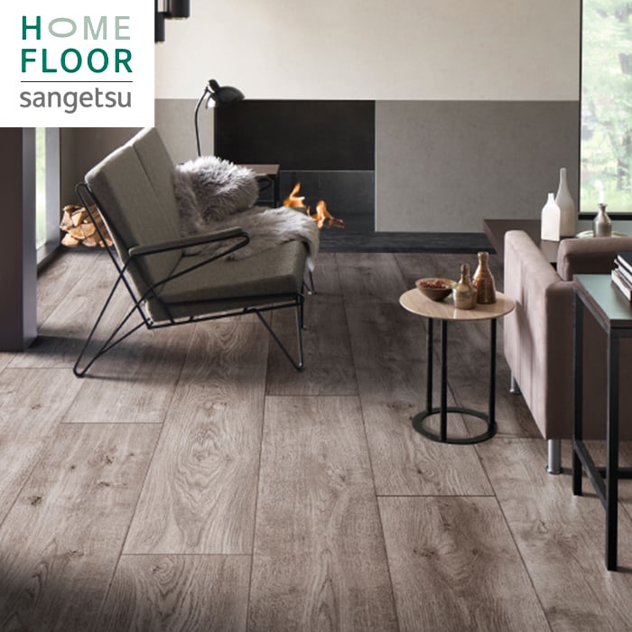 サンゲツ（SANGETSU） クッションフロア 土足 木目 200cm巾 2.5mm厚