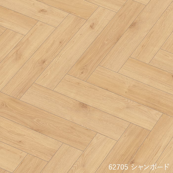 フローリング材 ヘリンボーン クラッセン MANOR 8mm厚 131×643mm 14枚 